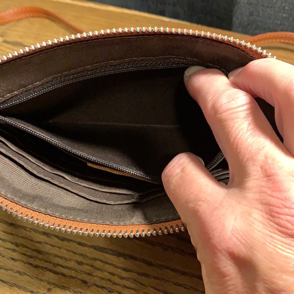 Brown Leather Crossbody - Picture 8 of 11